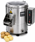 10KG Commercial Electric Potato Peeler – Stainless Steel Automatic Vegetable Peeling Machine
