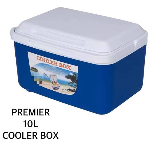 Premier 10 Litre Cooler Box – Portable Insulated Ice Chest for Camping, Travel & Outdoor Use