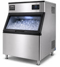120KG Commercial Ice Maker Machine – Automatic Stainless Steel Ice Cube Maker