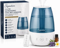2.6 Litre Ultrasonic Cool Mist Humidifier – Quiet Aroma Diffuser & Air Humidifier