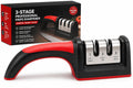 3-Stage Professional Knife Sharpener – Manual Kitchen Knife Sharpening Tool