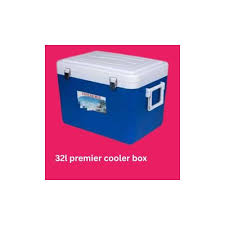 Premier 32 Litre Cooler Box – Portable Insulated Ice Chest for Camping, Travel & Outdoor Events