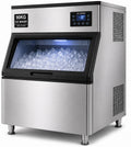 90KG Commercial Ice Maker Machine – Automatic Stainless Steel Ice Cube Maker