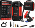 Portable Car Jump Starter & Air Compressor – Multi-Function Emergency Power Bank