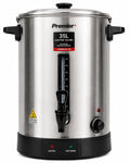 Premier 35 Litre Electric Tea Urn – Commercial Stainless Steel Hot Water & Beverage Dispenser