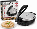 Sokany Electric Chapati Maker – 2000W Non-Stick Roti & Tortilla Press