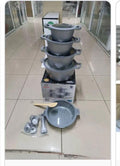 Bosch 11-Piece Granite Non-Stick Cookware Set – Premium Die-Cast Cooking Pots