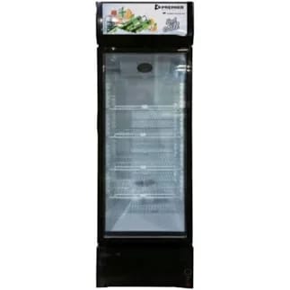 Premier 358-Litre Glass Door Showcase Chiller – Commercial Display Refrigerator