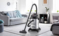 BLACK+DECKER 30L Wet & Dry Vacuum Cleaner – 1600W Heavy Duty Stainless Steel Vacuum with Blower