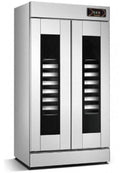 32-Tray Commercial Electric Dough Prover – Double Door Stainless Steel Bakery Proofing Cabinet