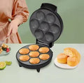 Electric Queen Cake Maker – 7-Cavity Non-Stick Cupcake & Mini Cake Baking Machine
