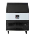 120KG Commercial Ice Maker Machine – Automatic Stainless Steel Ice Cube Maker