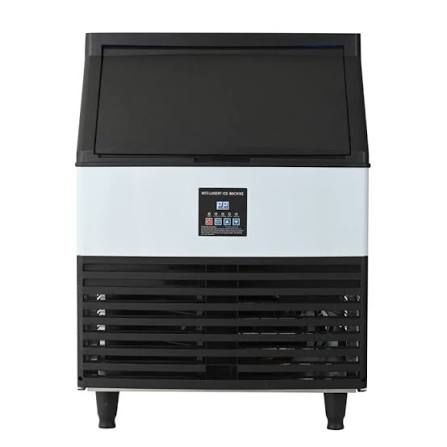 120KG Commercial Ice Maker Machine – Automatic Stainless Steel Ice Cube Maker