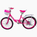 Lady Bird 20-Inch Girls Bicycle with Front Basket & Rear Carrier – Stylish Kids Bike