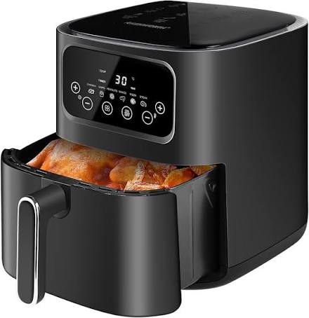LAC LAICHY Digital Air Fryer – 5L 1400W Oil-Free Air Fryer with Touch Screen Controls