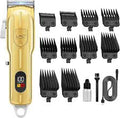 LAC LAICHY Professional Cordless Hair Clipper – Rechargeable LCD Hair Cutting Machine