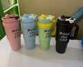 Mood Thermal Travel Mug with Handle & Straw – Insulated Tumbler (1200ml)