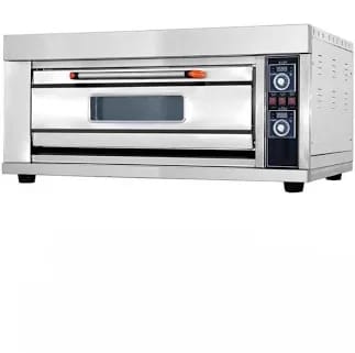 Commercial Single Deck Electric Baking Oven – Heavy Duty Stainless Steel Pizza & Bakery Oven