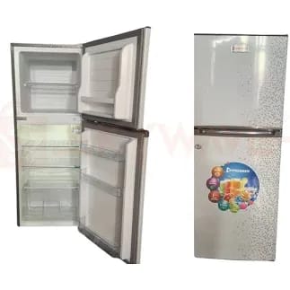 Premier 128-Litre Double Door Refrigerator – Energy-Efficient Top Freezer Fridge
