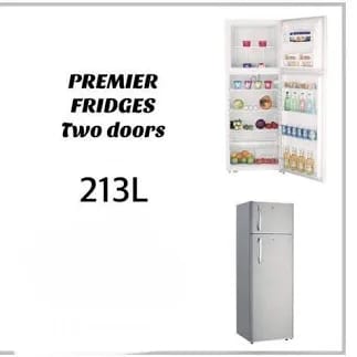 Premier 213-Litre Double Door Refrigerator – Energy-Efficient Top Freezer Fridge