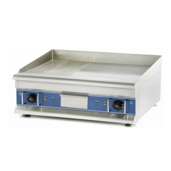 Premier Commercial Electric Griddle – Stainless Steel Countertop Flat Top Grill