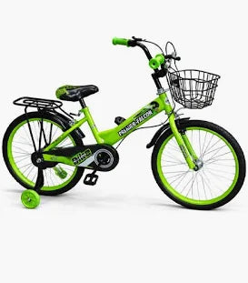 Premier Sport BMX 16-Inch Kids Bicycle – Children's Bike with Training Wheels, Basket & Rear Carrier