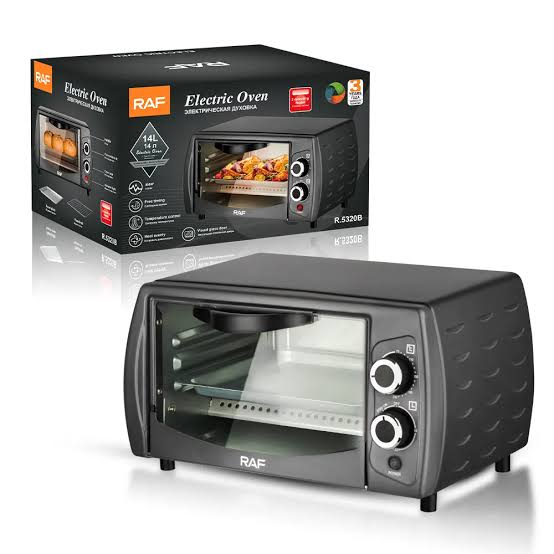 RAF R.5320B 14L Electric Mini Oven – Compact Countertop Baking & Toaster Oven