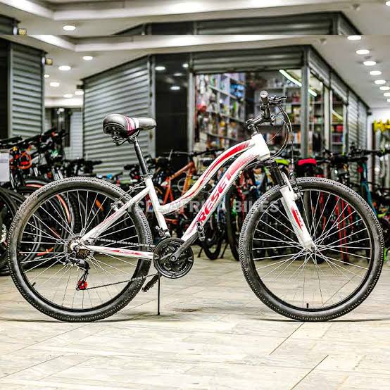 Reset 26" Mountain Bike – Multi-Speed Adult Bicycle with Front Suspension