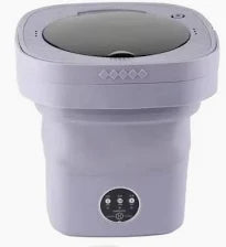 7.5KG Electric Foldable Portable Washing Machine – Compact Mini Washer with Spin Function