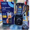 Von 1.5L Blender with Dry Mill – High Performance Kitchen Blender (VBP-510N)